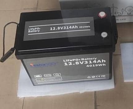 Gabito LiFePO4 Lithium Battery (12.8V 314Ah)